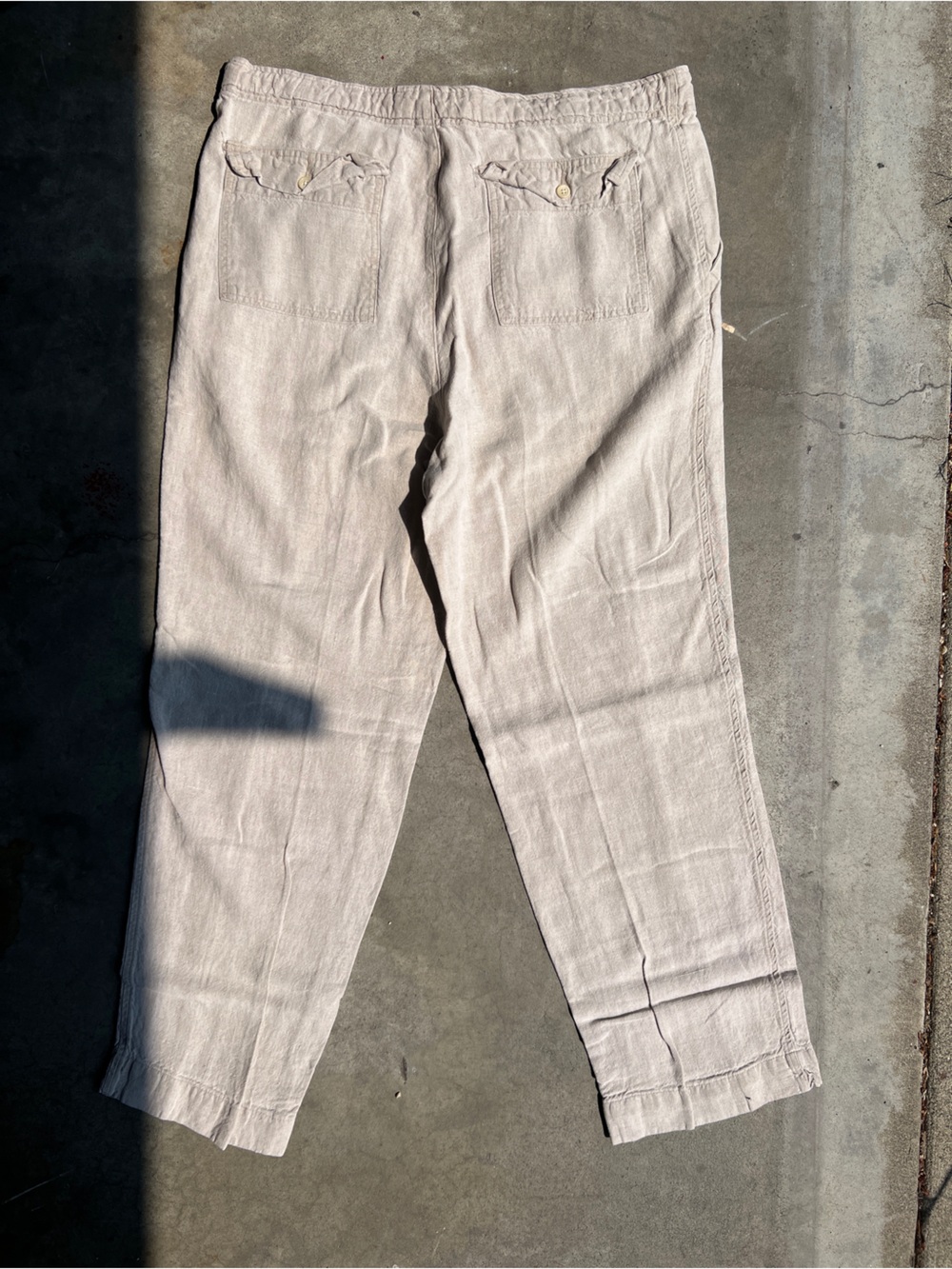 Ralph Lauren Men's Light Cream Chinos - Picture 4 of 5